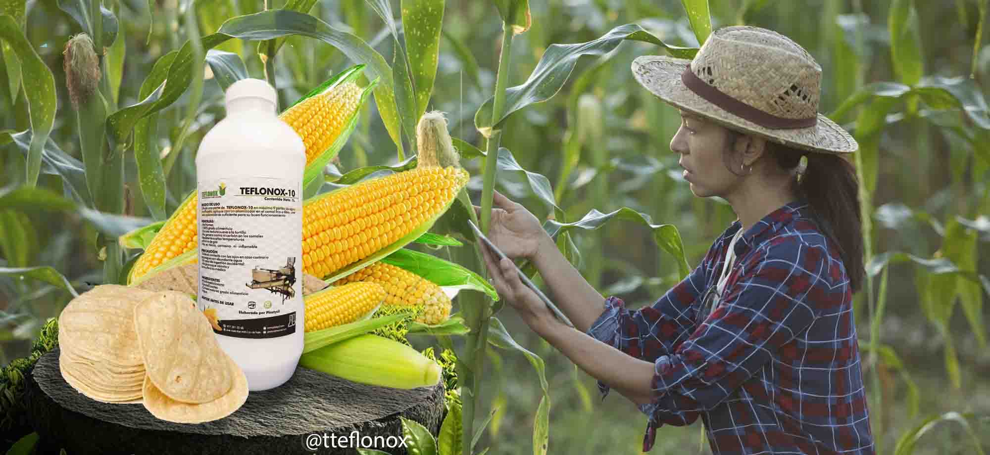 teflonox 10, insumo Antiadherentes Teflonox para la elaboración de las tortillas